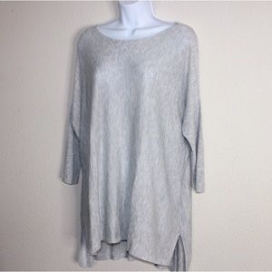 H&M Sweaters - H&M Gray Boat Neck Knit Oversized Drapey Sweater H&M Sweaters - H&M Gray Boat Neck Knit Oversized Drapey Sweater